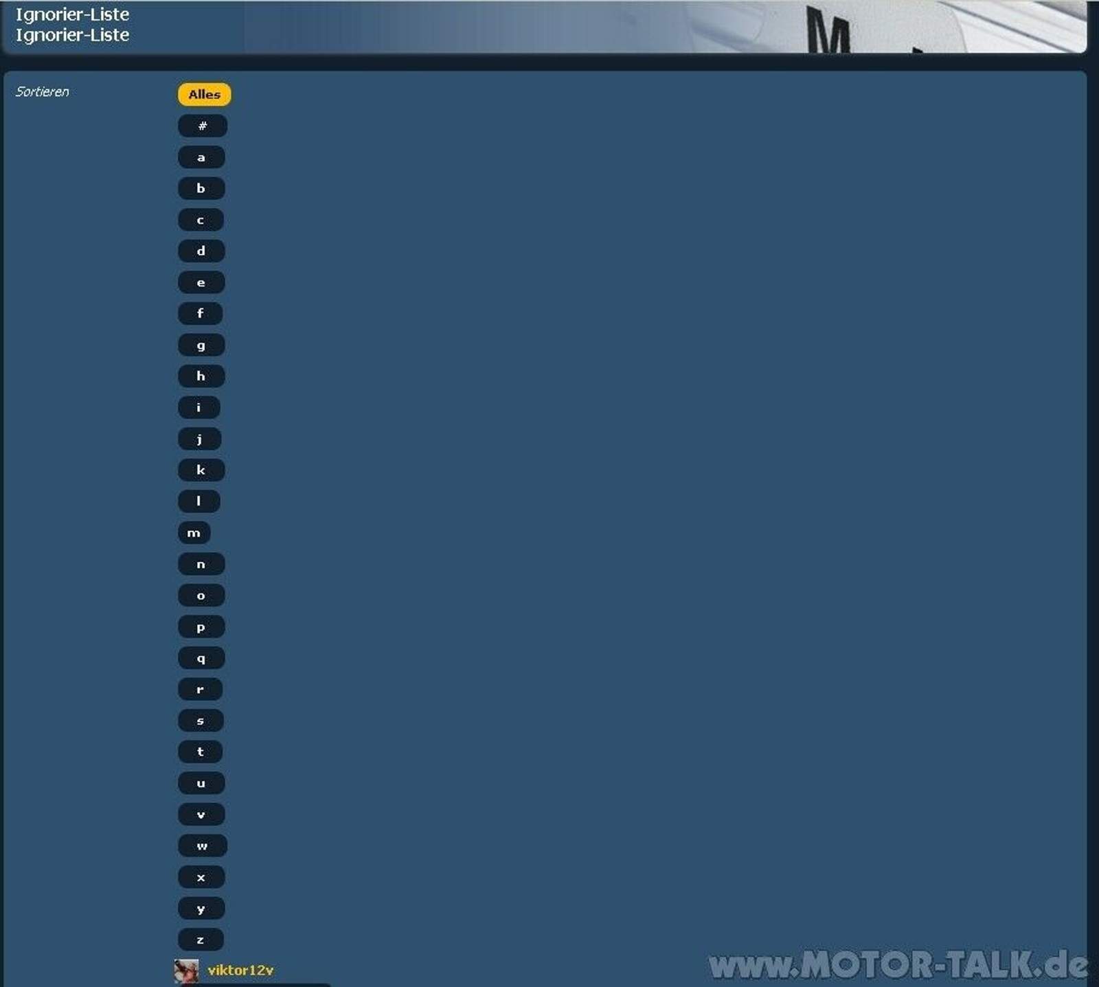 ignorierliste