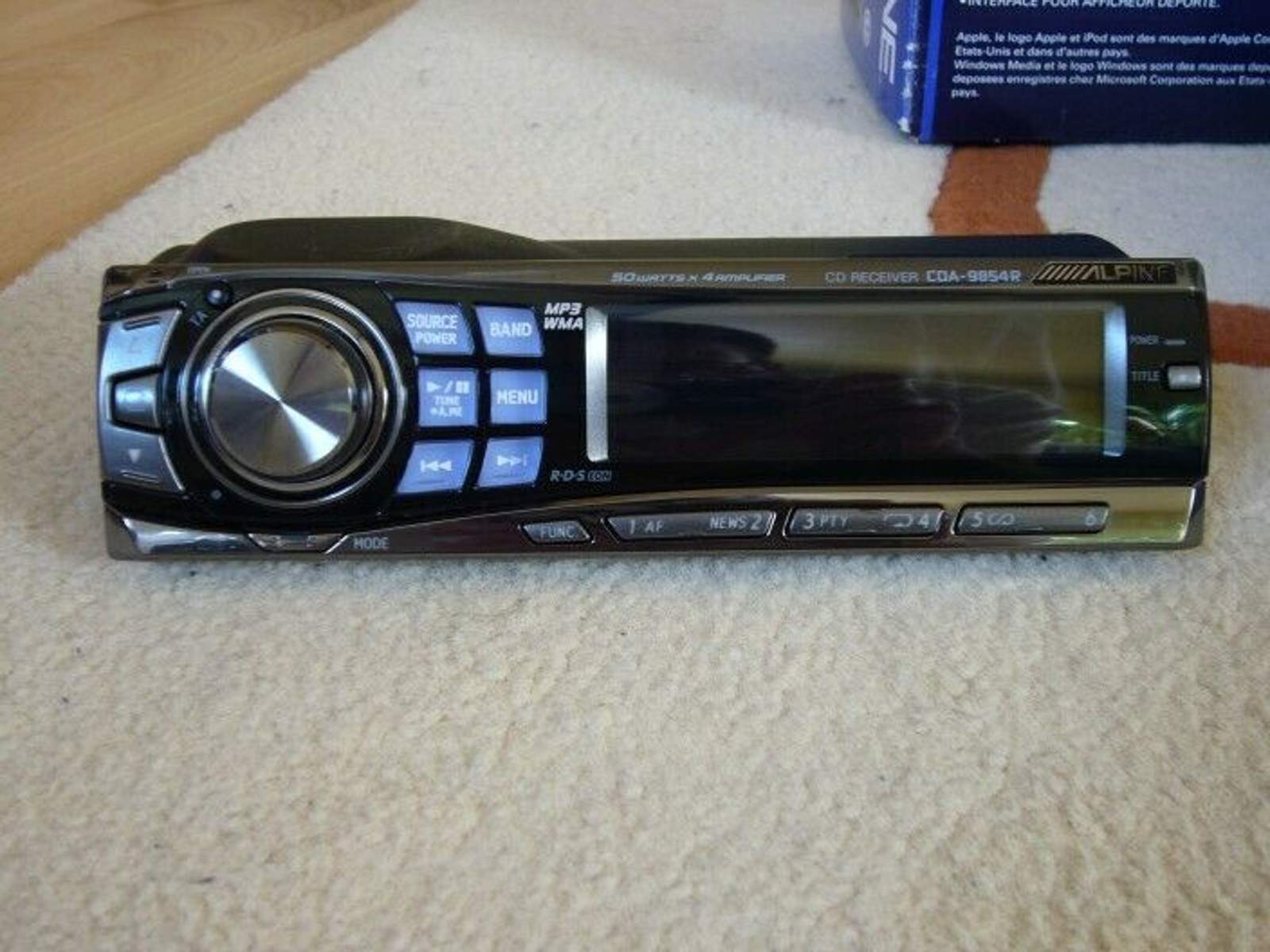 Alpine CDA-9854R MP3 WMA Ipod, BMW VW Opel usw... : Biete