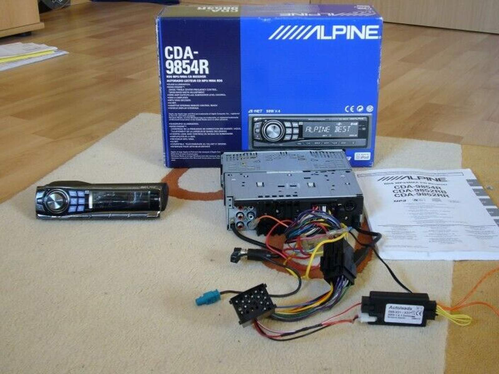 Komplett : Alpine CDA-9854R MP3 WMA Ipod, BMW VW Opel usw... : Biete ...