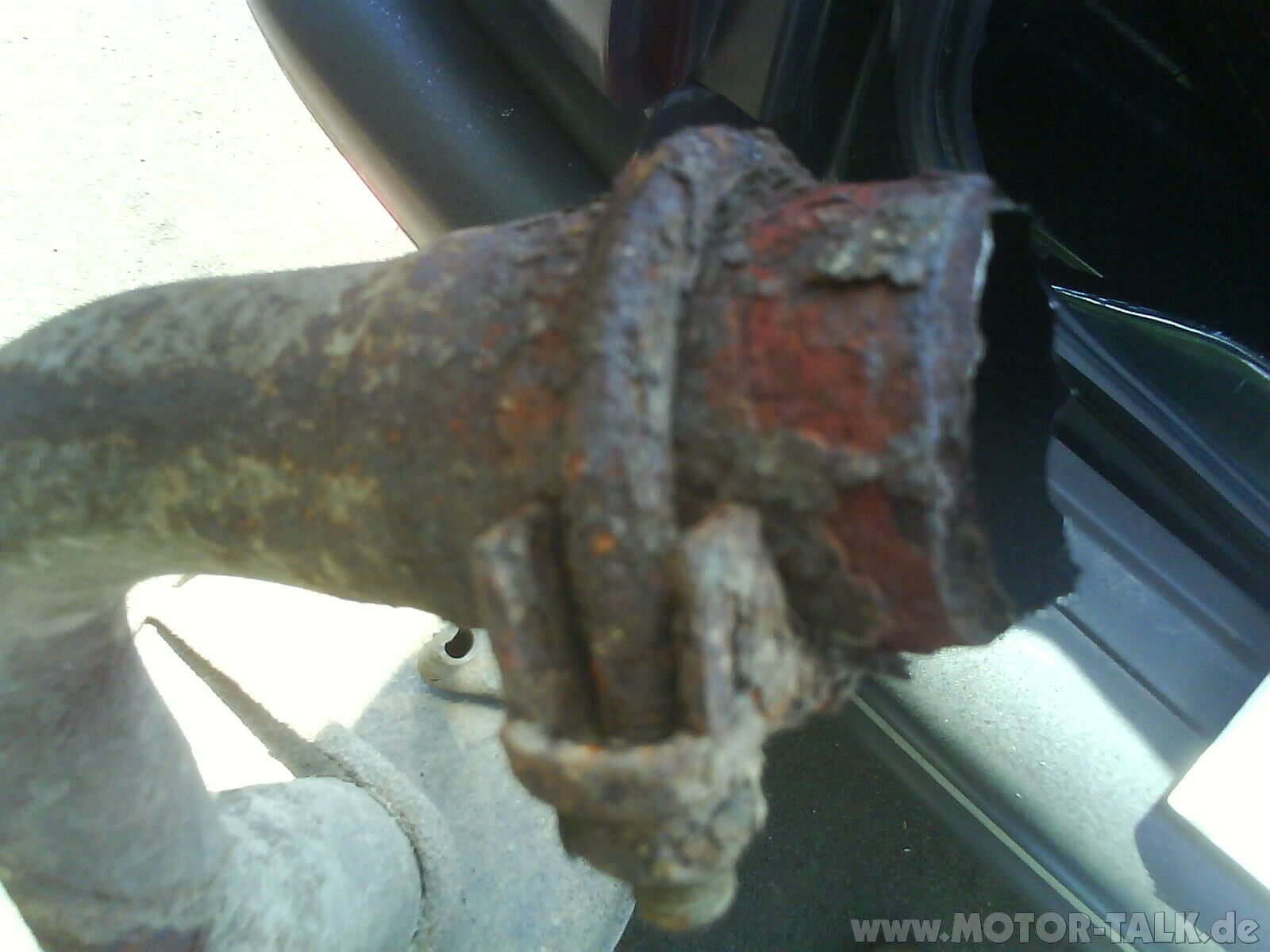 Auspuff abgebrochen escort 1,4