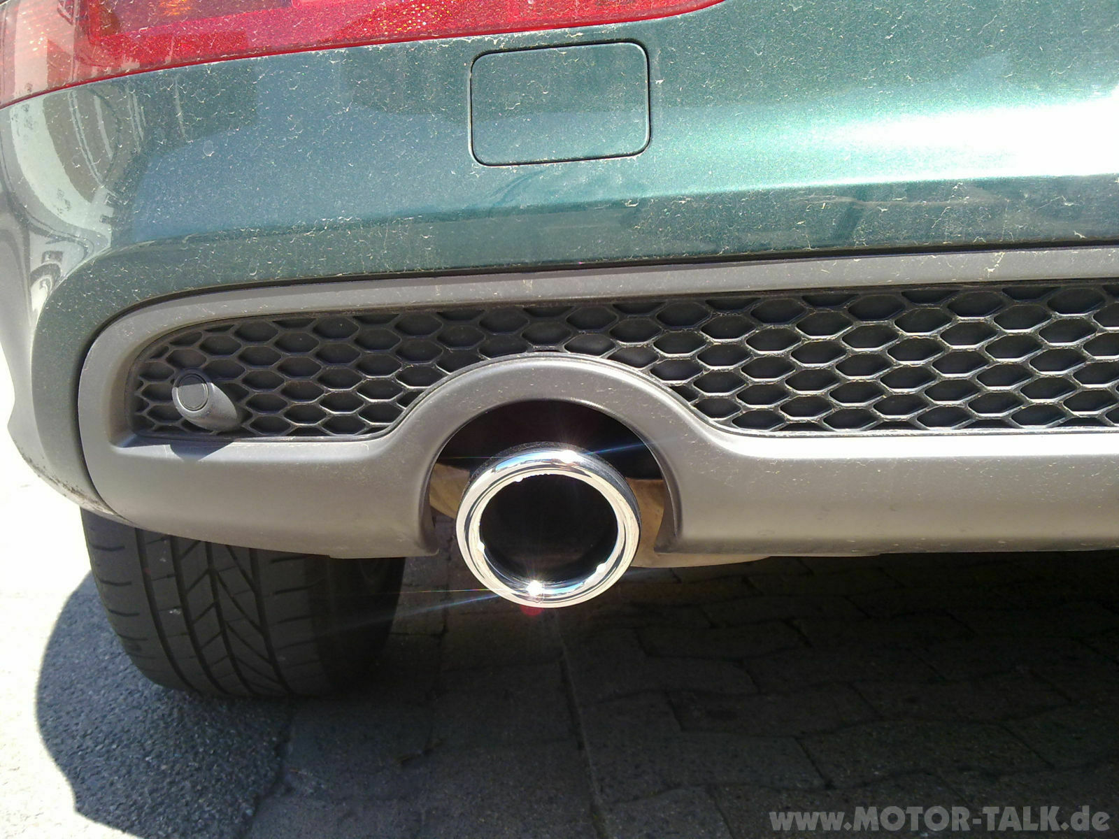 Original Audi Sport-Endrohrblenden 6 Zylinder