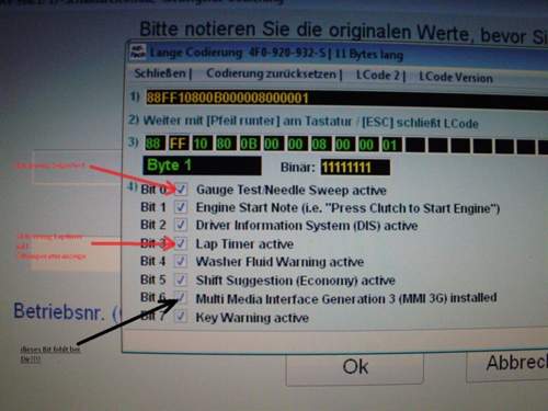 Byte-1-codierung-17ner
