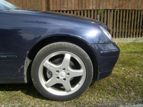 Reifen 17" 45er nah am W203