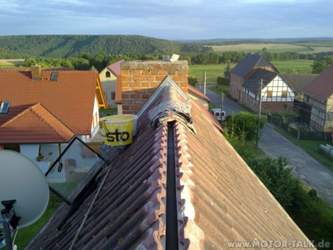 Dachspitze mit Aussicht