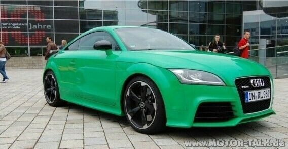 Audi TT RS Suzukagrau-metallic oder Ibisweiß?