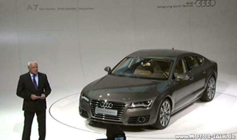 Neuer Audi A7 Sportback