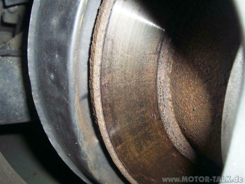 Frage zur hinterne Bremsscheibe 1,5 Jahre alt