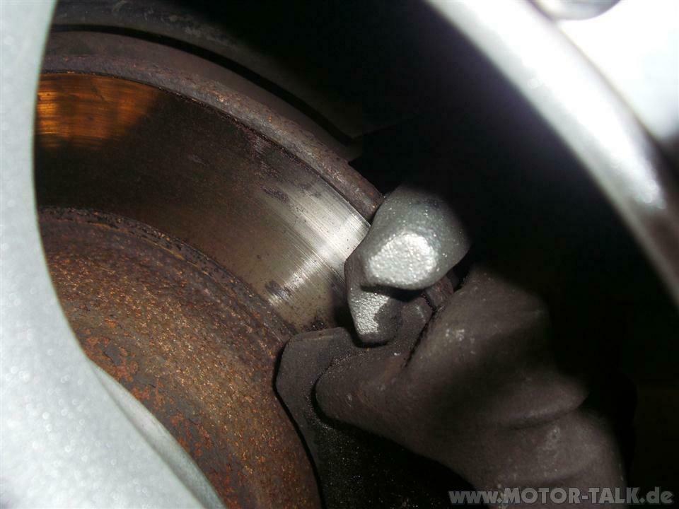 Frage zur hinterne Bremsscheibe 1,5 Jahre alt