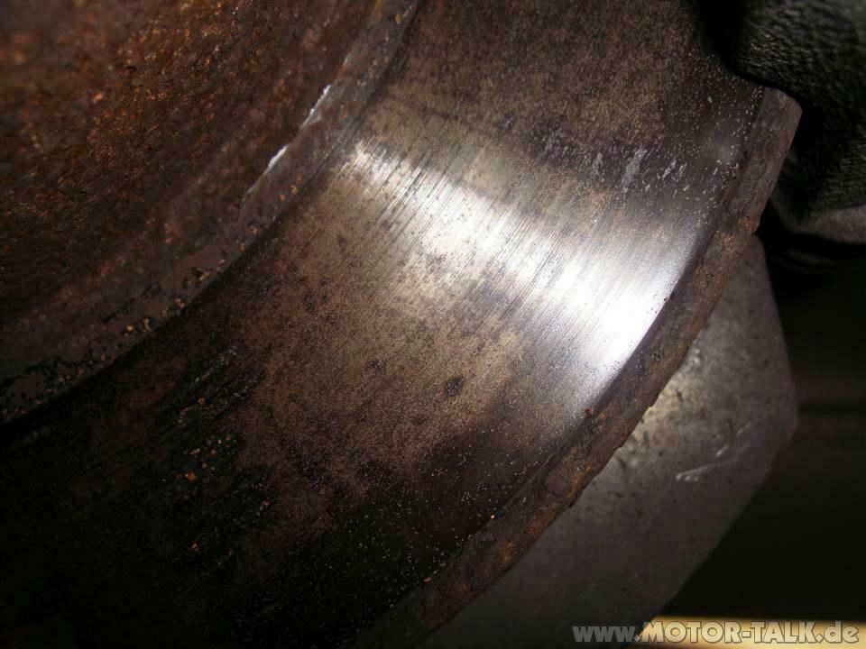 Frage zur hinterne Bremsscheibe 1,5 Jahre alt