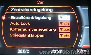 Umfeldbeleuchtung aus der Oberklasse im A4 u. A5