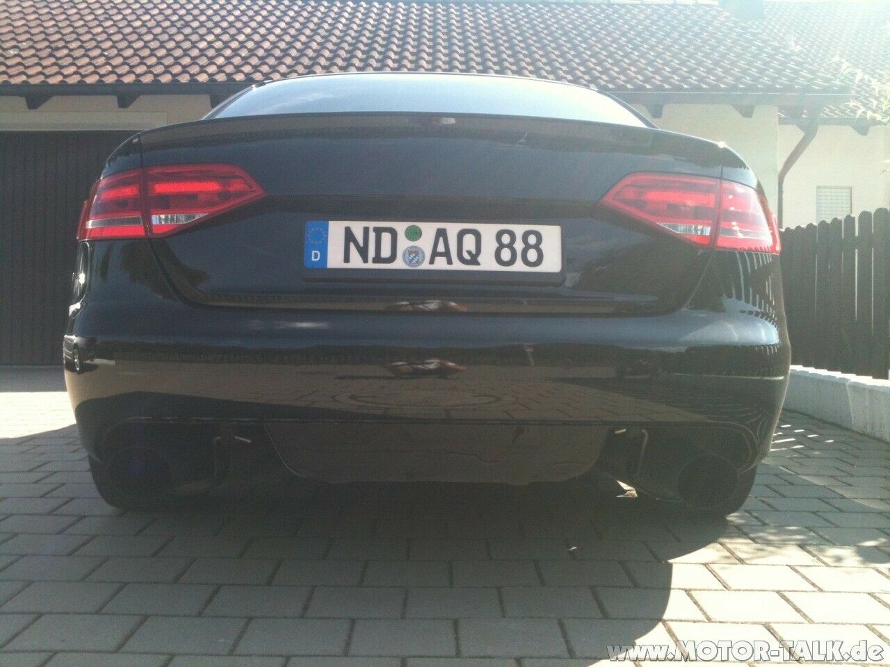 Sportauspuff für Audi A4 Avant 3.2 FSI