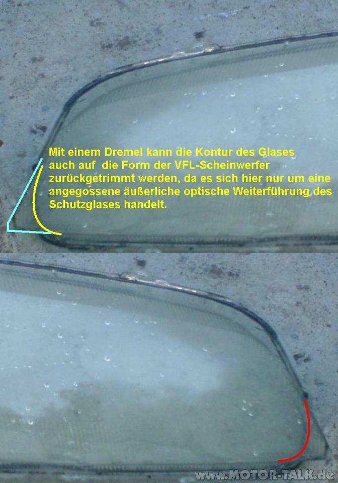 Xenon scheinwerfer beim facelift