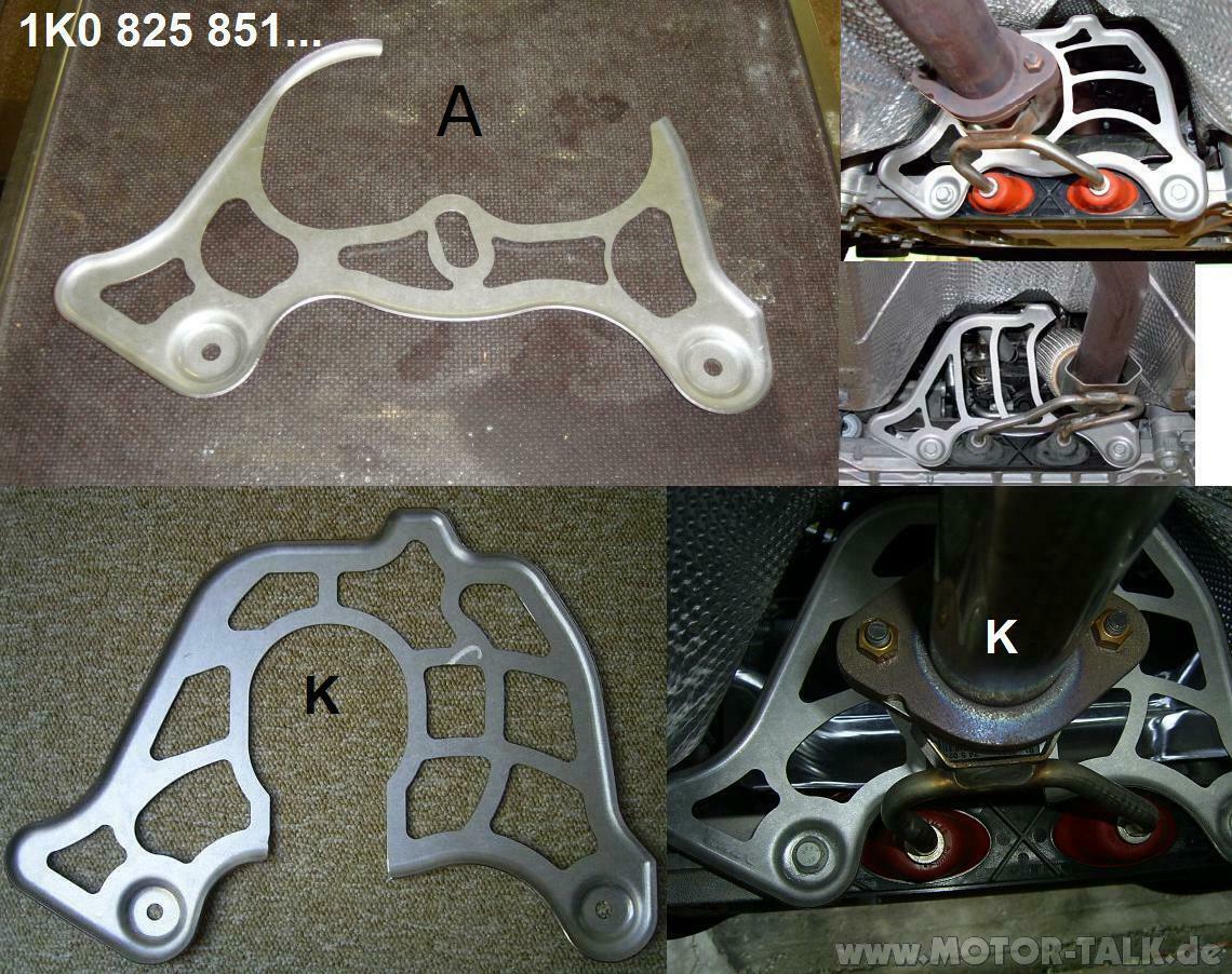 Mechanischer Marderschutz Golf VI 1,2 TSI