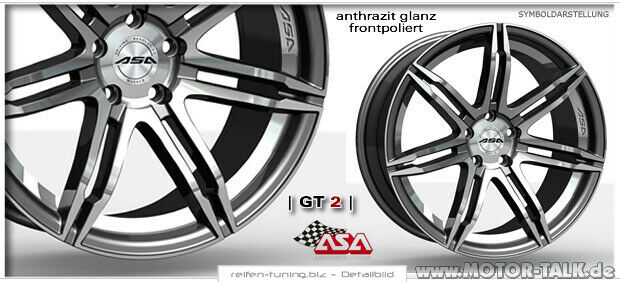 Neue Felgenauswahl für A5 Sportback: 5-Arm-Rotor-Design in Titanoptik glanzgedreht