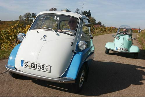 BMW Isetta Motocoupé 300 und Messerschmitt KR 200