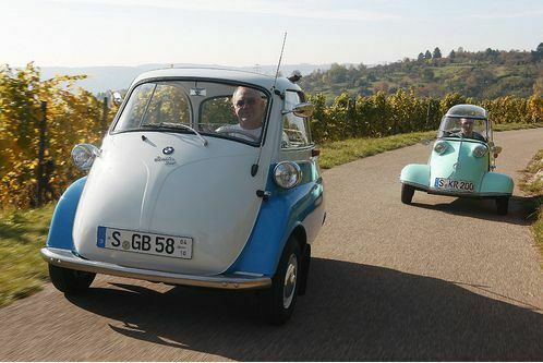 BMW Isetta Motocoupé 300 und Messerschmitt KR 200
