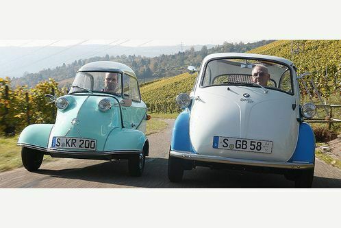 BMW Isetta Motocoupé 300 und Messerschmitt KR 200