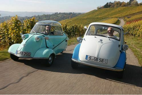 BMW Isetta Motocoupé 300 und Messerschmitt KR 200