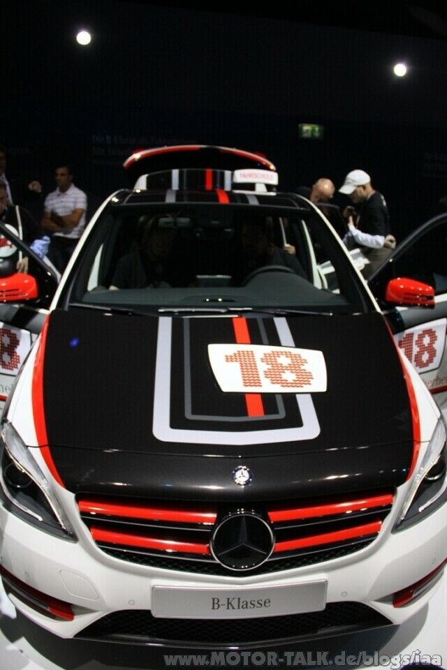 B-Klasse Fahrschulauto