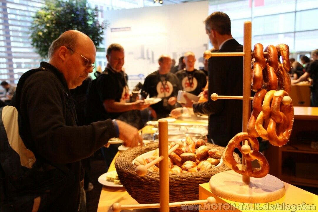 Wei&szlig;wurstfr&uuml;hst&uuml;ck bei Mercedes-Benz