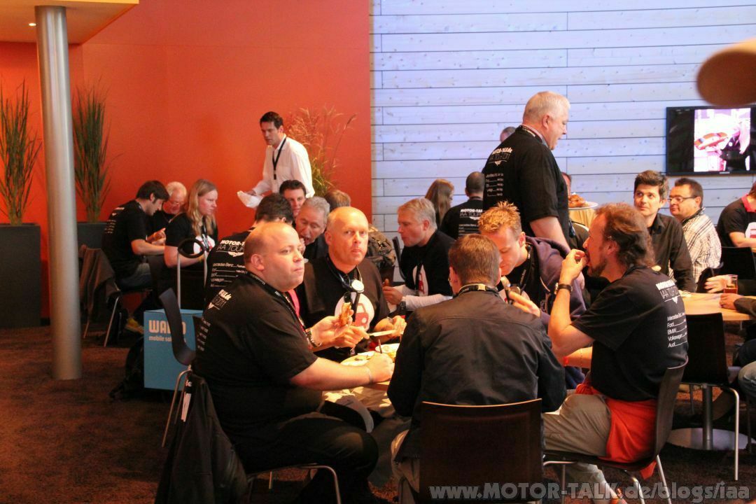 MOTOR-TALKer beim Wei&szlig;wurstfr&uuml;hst&uuml;ck