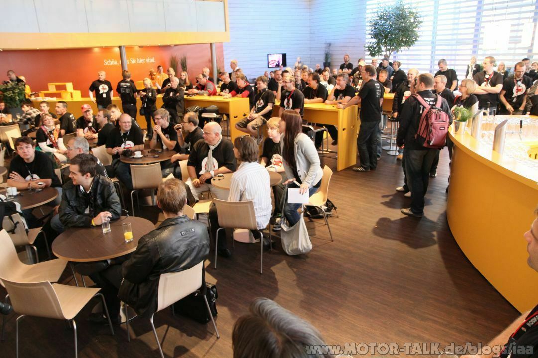 MOTOR-TALKer beim Wei&szlig;wurstfr&uuml;hst&uuml;ck