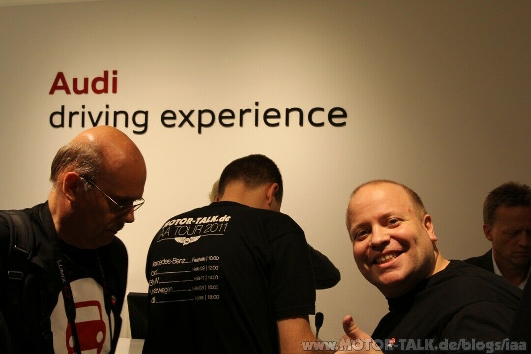 Registrierung bei der Driving Experience