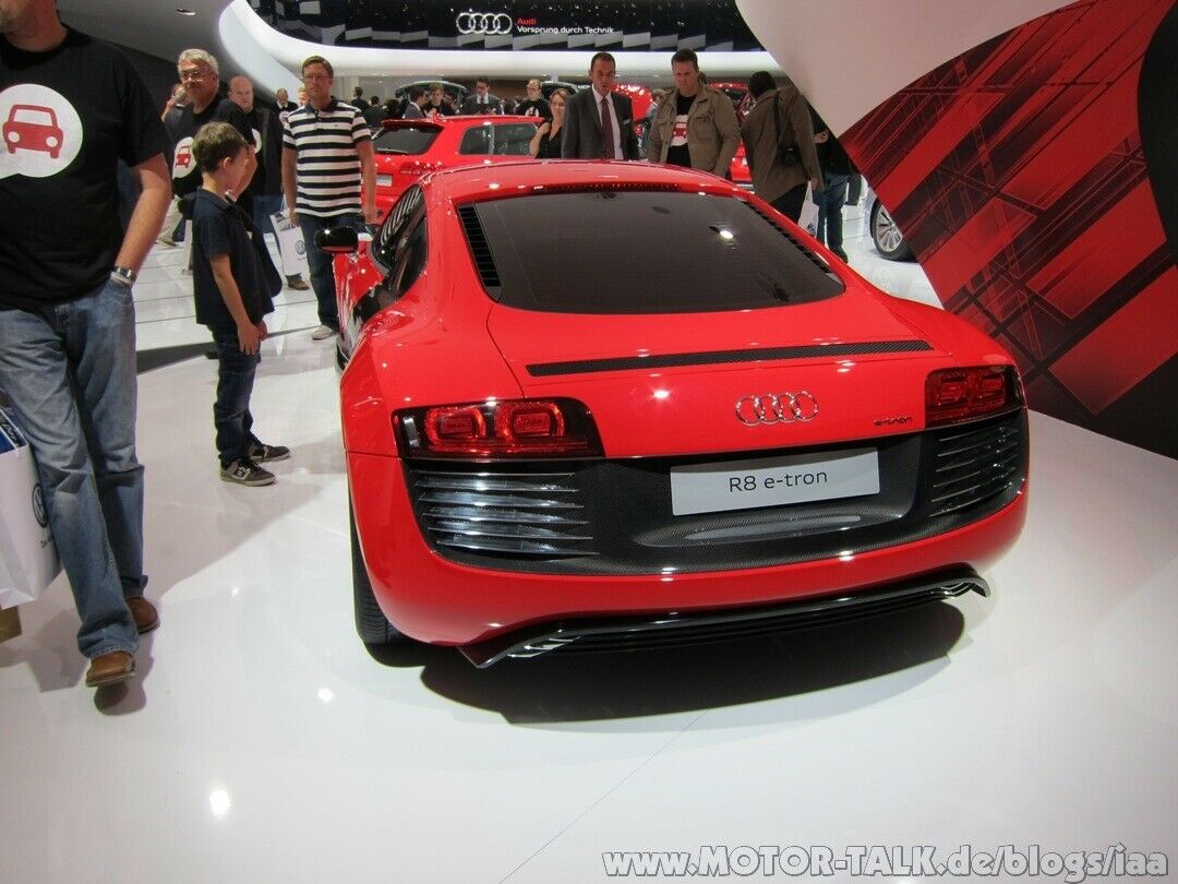 Audi R8 e-tron Heck