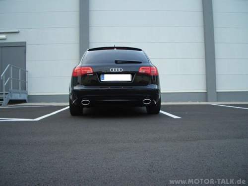 RS6 in S-Line Stoßstange