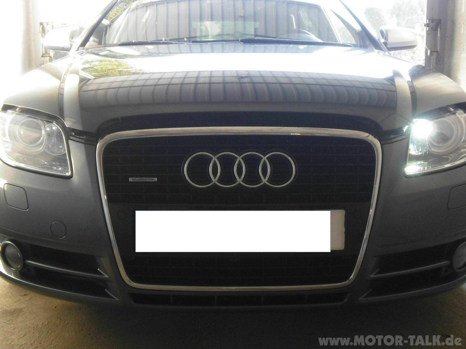 W5w-superwhite-vs-philips-6000k-led : LED's als Standlicht : Audi A4 B6 ...