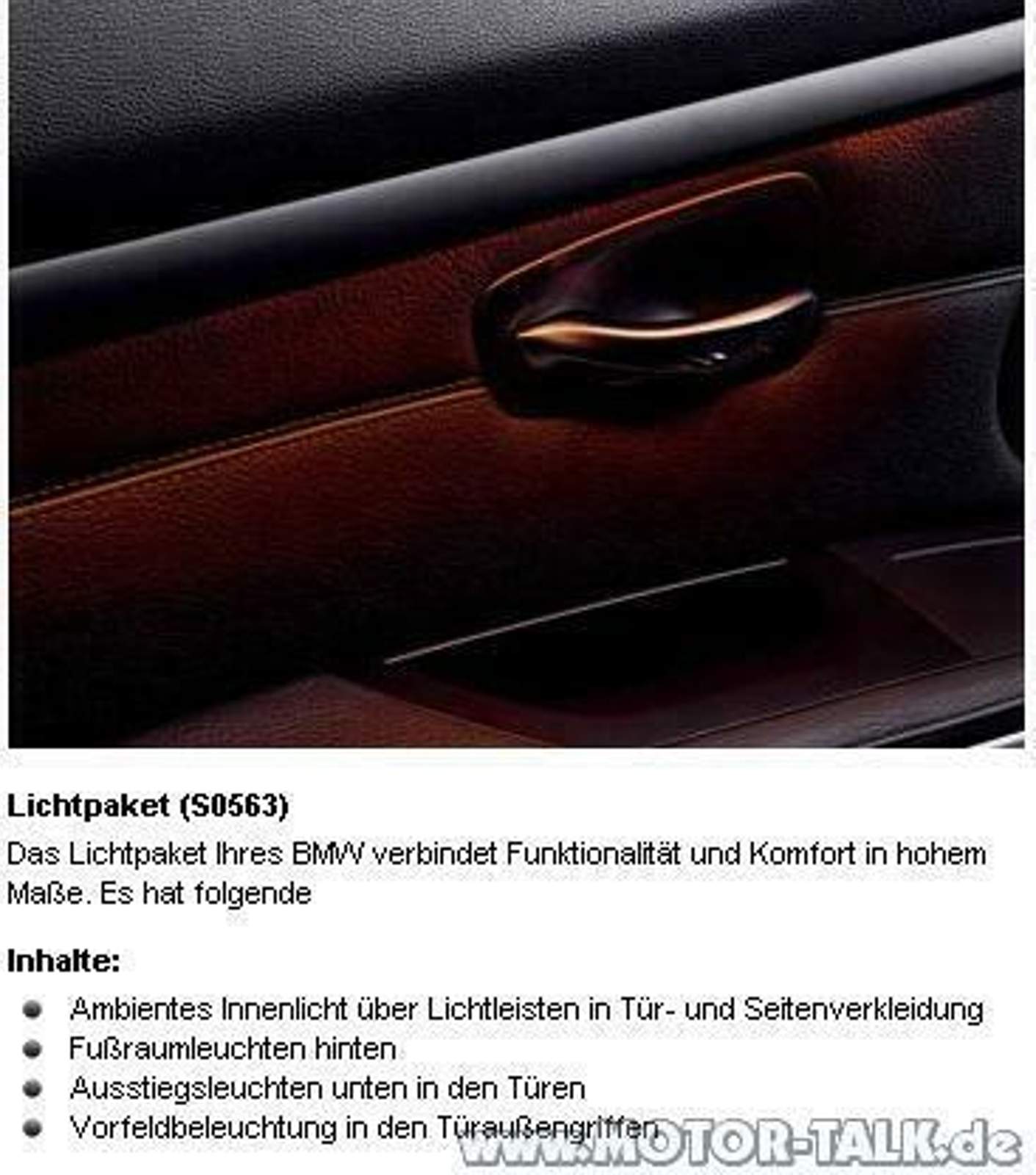 LED Innenraumbeleuchtung Lichtpaket Set XL Module Pas.für BMW 3er E91