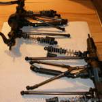 Achsen fertig best&uuml;ckt