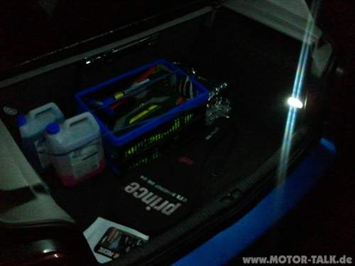 Kofferraumausleuchtung