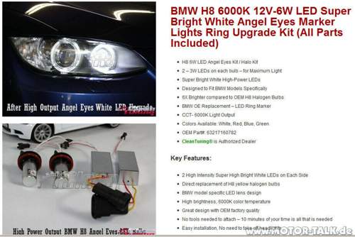 Led Kit für Tagfahrlicht