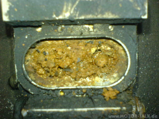 Golf Plus verliert gelb-grünliche Flüssigkeit