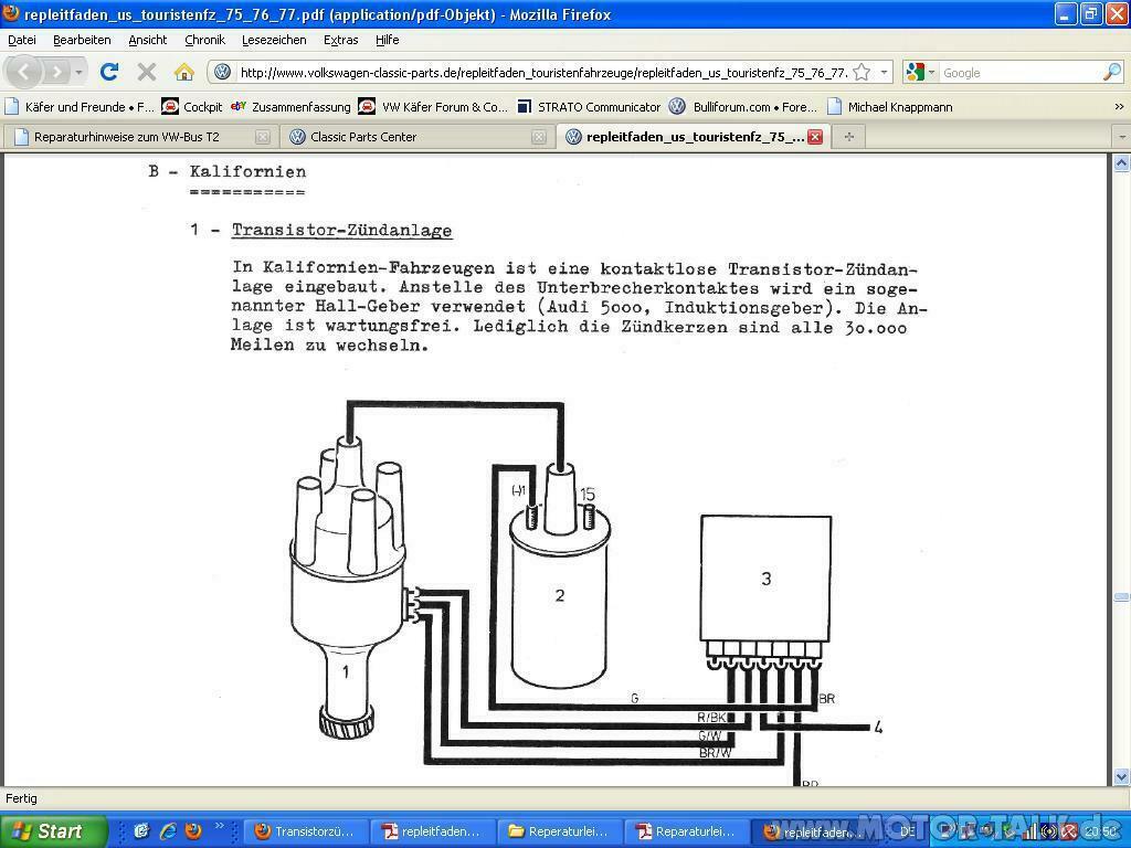 Transistorzündung auf AJ Motor