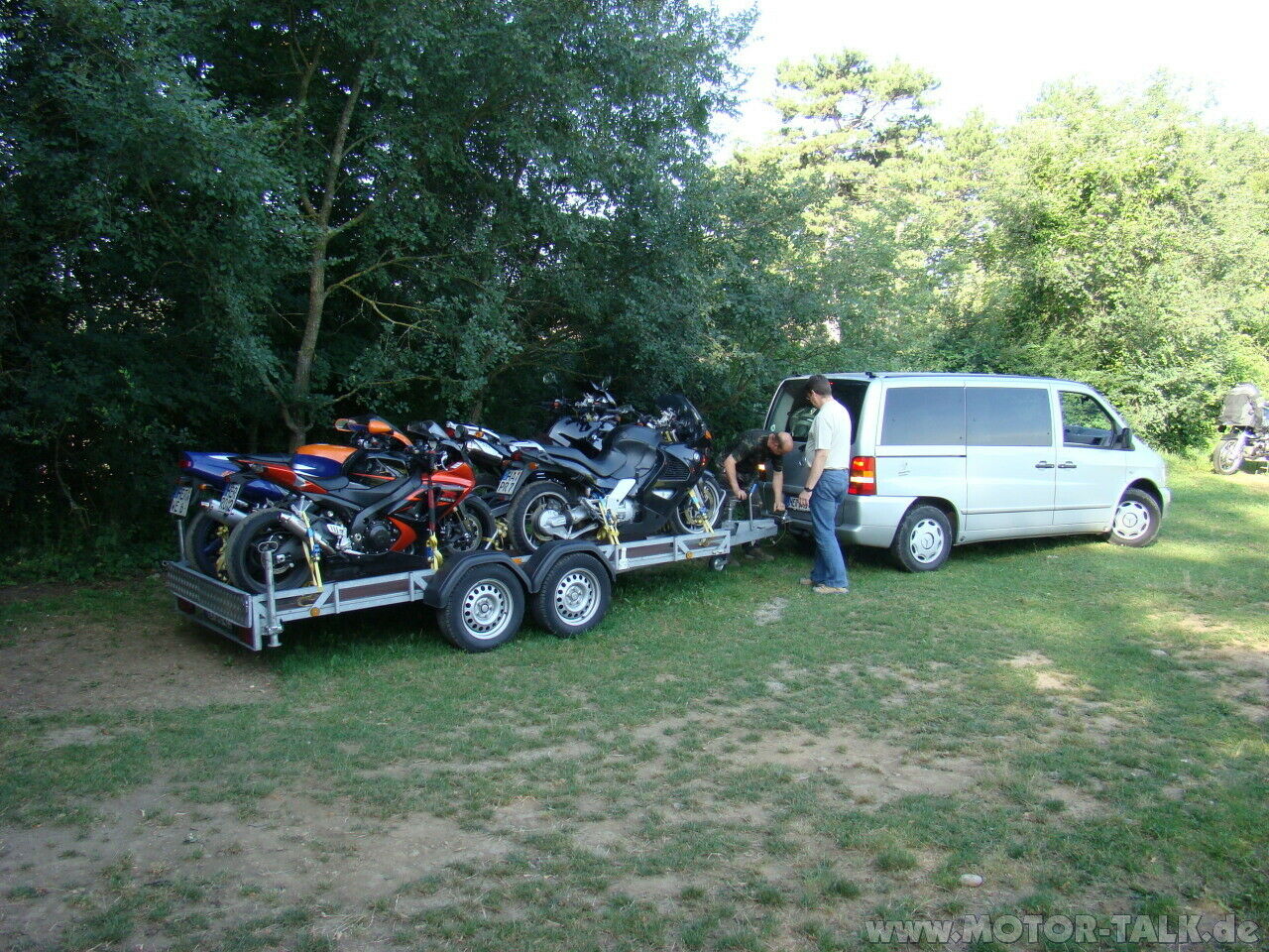 Die Plauderecke zum Bikertreff