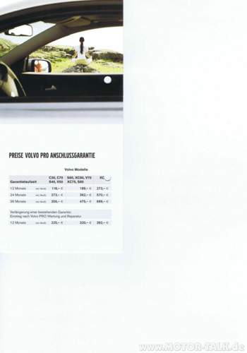 Volvo-anschlussgarantie