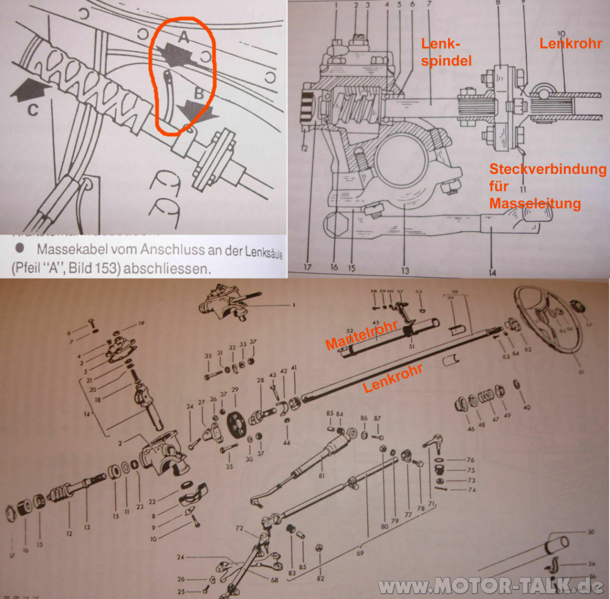 Hupe hupt nur bei Lenkeinschlag
