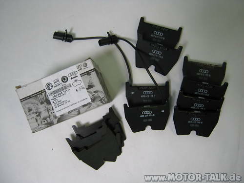 Audi ATE-Bremsbeläge nicht gleich ATE?