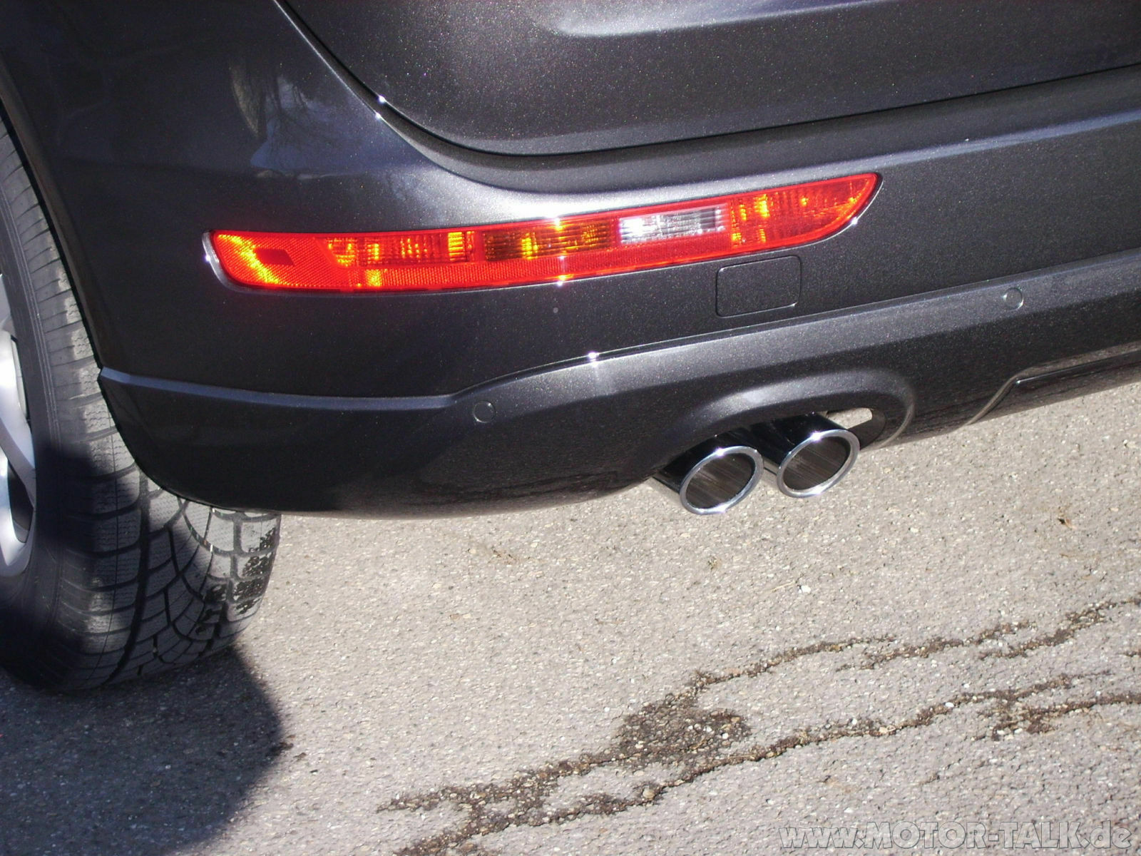 Original Audi Sport-Endrohrblenden 6 Zylinder