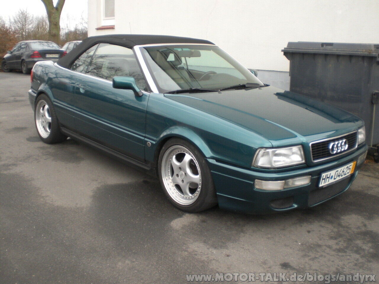 Erste Arbeiten am 91er Audi Cabrio...