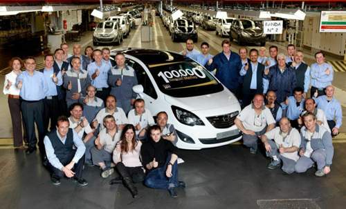 Der 100.000ste Opel Meriva