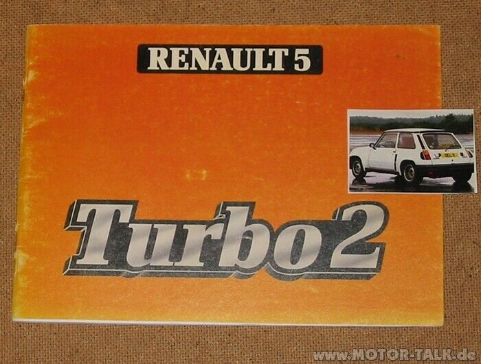 Renault 5 Alpine Turbo Bj. 84 1. Serie