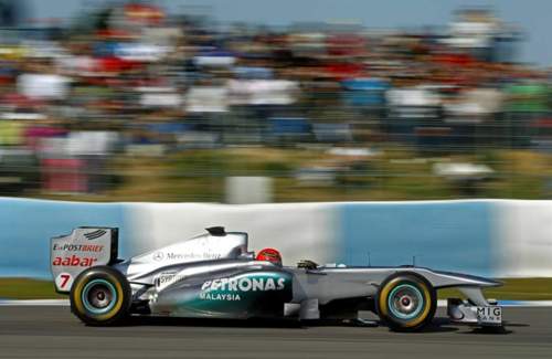 Formel Eins Mercedes