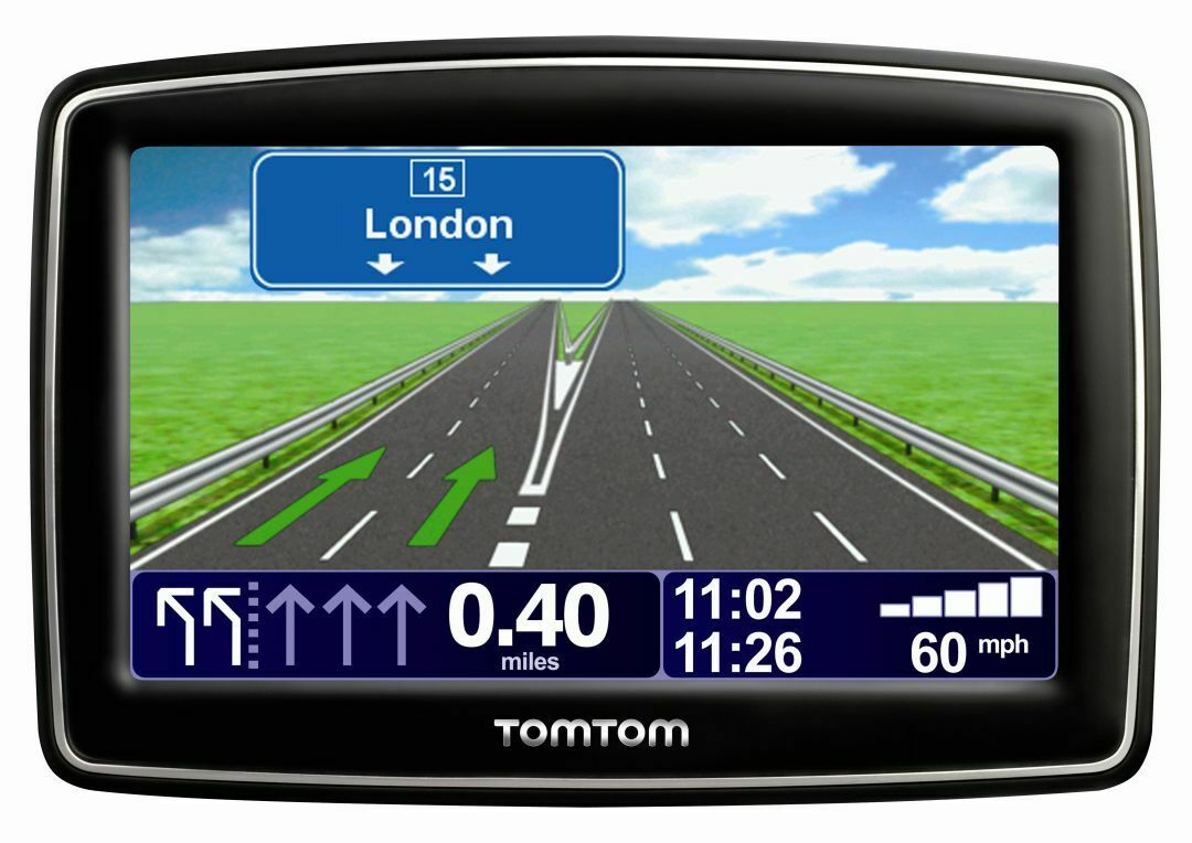 Navigationsgerät. Foto TomTom Navi KartenUpdates Nicht immer