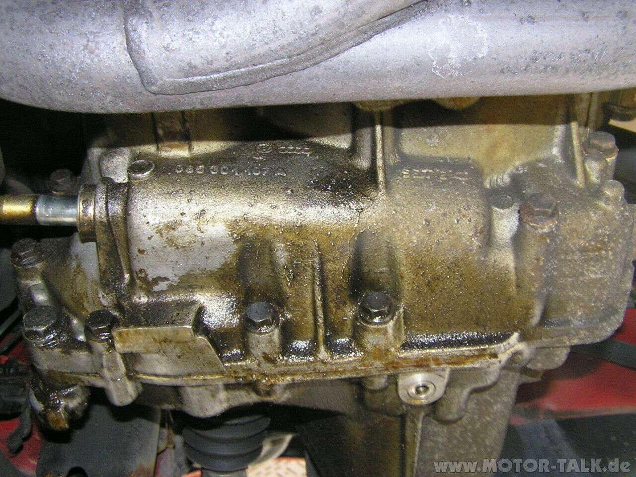 Golf III 1,6l 75 PS ABU Sitzt die Klemmschraube an der Schaltwelle richtig? (Mit Fotos)