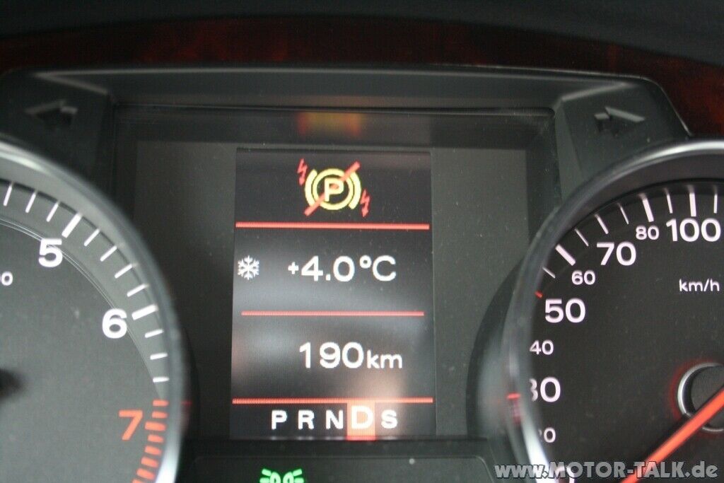 Fehlermeldung Feststellbremse