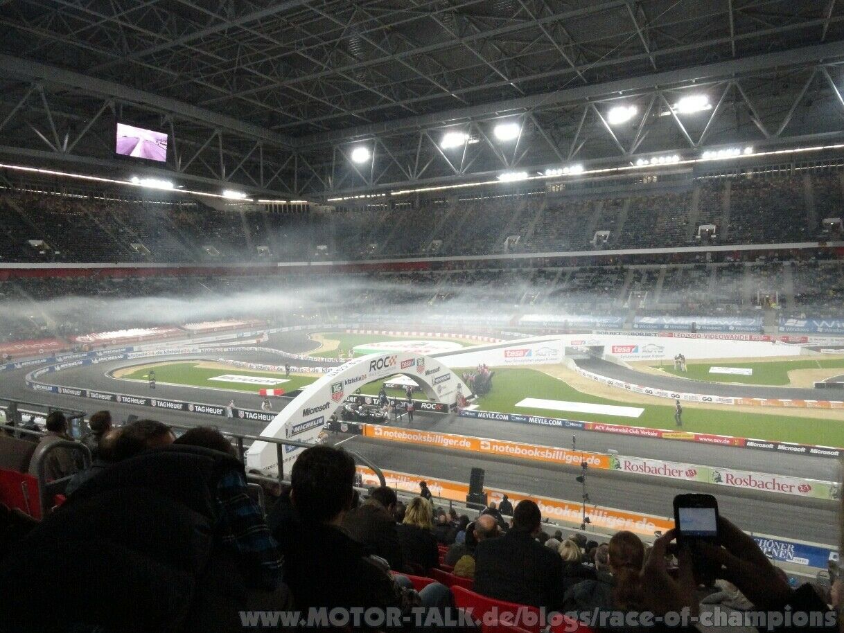 'Nebel' durch verbranntes Gummi