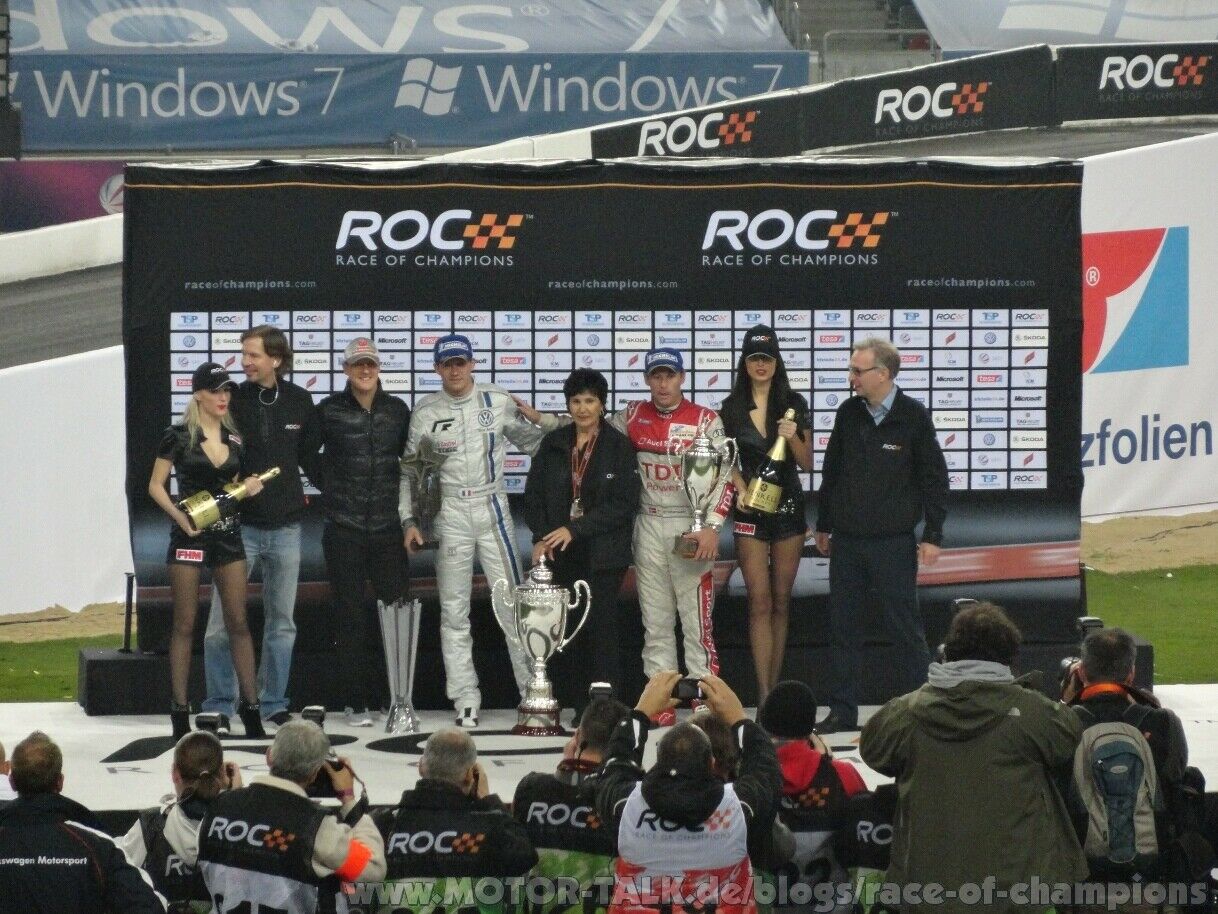 Race Of Champions Siegerehrung